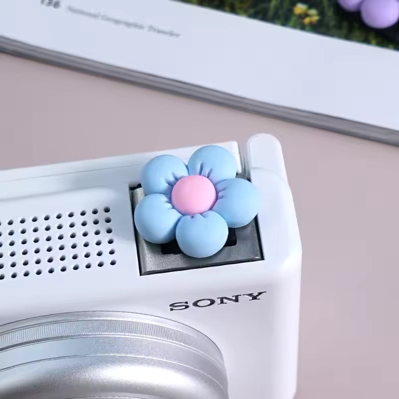 3D Soft Silicone Hot Shoe Cover Universal Flash Protector Cap for Sony Canon Fuji Cameras
