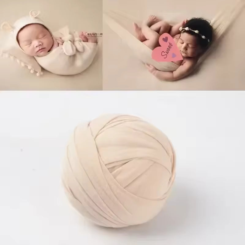 Newborn Photography Wrap – Soft, Stretchable Baby Photo Prop