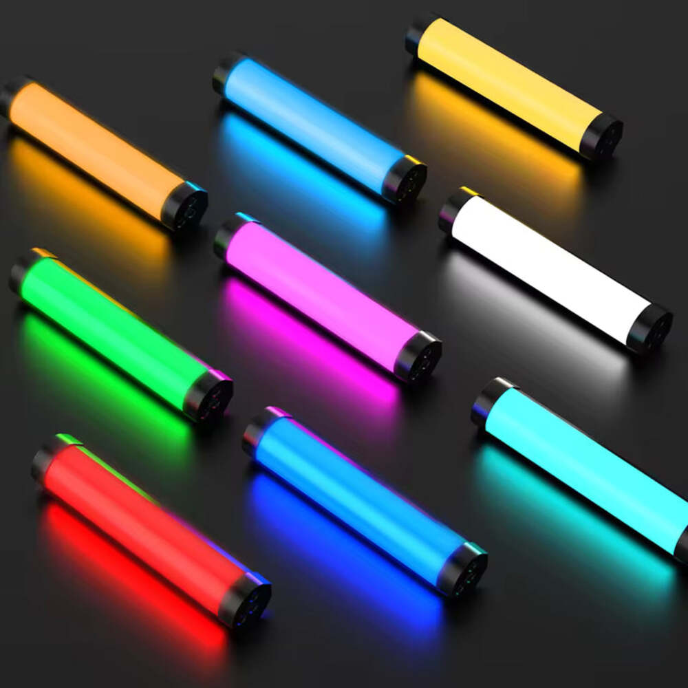 LUXCEO RGB Magnetic Video Light with Remote – Handheld Photography & Vlog