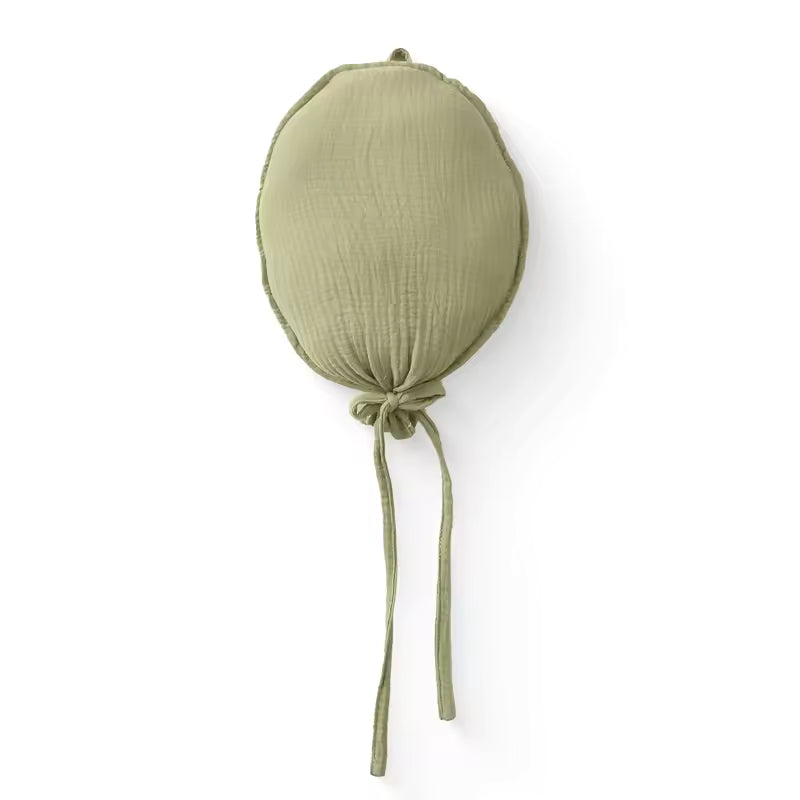 Baby Teddy Velvet Balloon Pillow – Newborn Photography & Nursery Decor