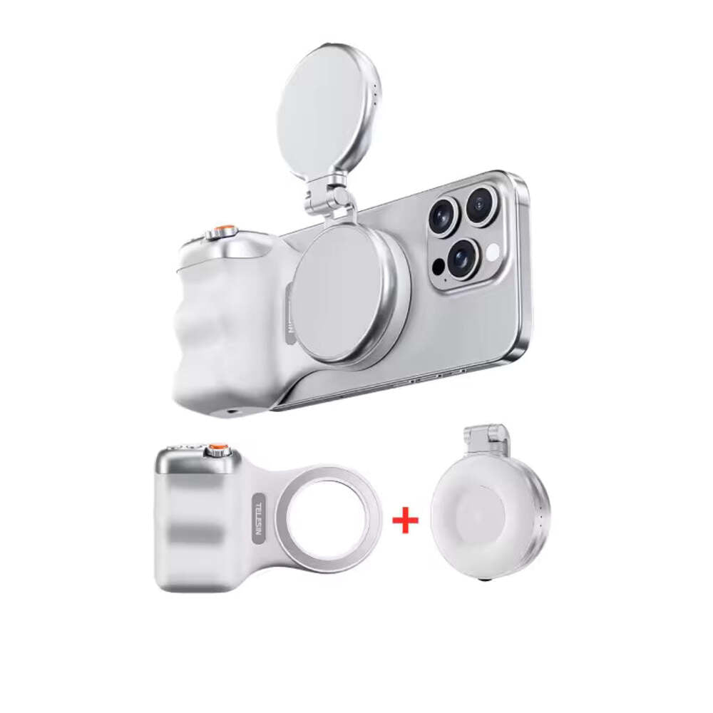 TELESIN Magnetic Phone Grip with Remote Control for iPhone/Samsung/Huawei