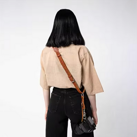 Leather Camera Single Shoulder Strap for SLR & DSLR