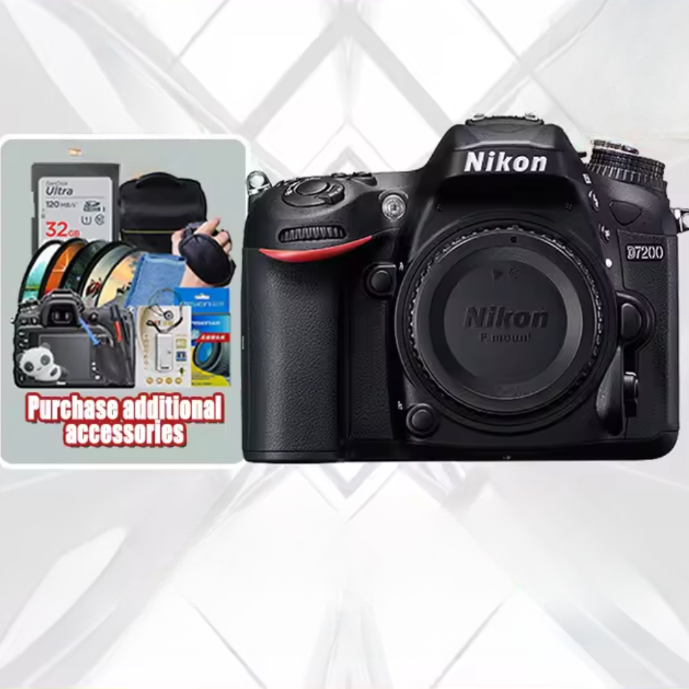 Nikon D7200 DSLR Camera 24 Megapixel APS-C Frame SLR Digital Camera