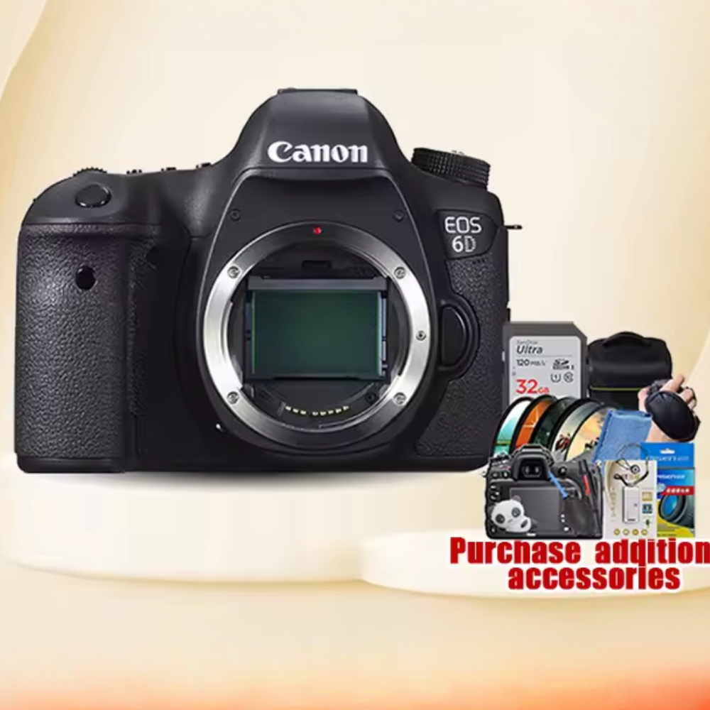Canon 6D Full Frame DSLR Camera -20.2MP - Video - Wi-Fi