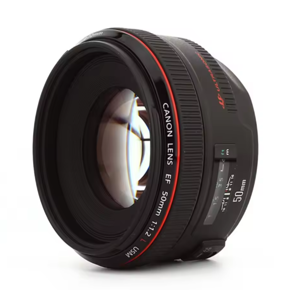 Canon EF 50mm f/1.2L USM Prime Lens for Full Frame & APS-C DSLR