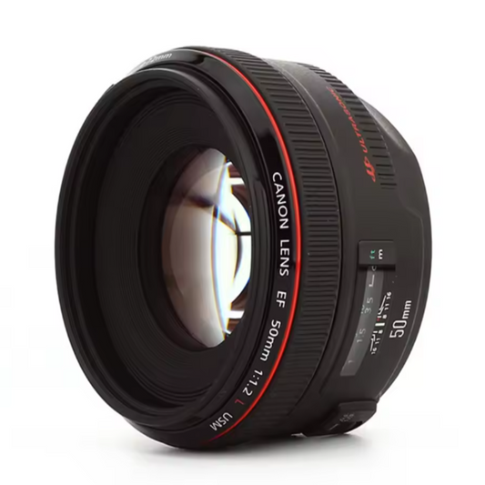 Canon EF 50mm f/1.2L USM Prime Lens for Full Frame & APS-C DSLR