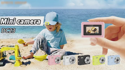 0.96''Mini 1080P Digtal Camera with Small Screen Bodycam Compact Portable Retro Kids Camcorder Video Recorder Support TF Card